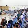 Wakil Gubernur Banten Achmad Dimyati Natakusumah memberikan pesan kepada Jemaah Haji Kloter 57 JKG