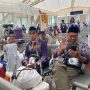 Jemaah Haji Indonesia Setibanya di Bandara Madinah