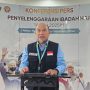 Kepala Bidang Kesehatan Petugas Penyelenggara Ibadah Haji (PPIH) Daerah Kerja (Daker) Makkah dr. M. Imran saat memberikan keterangan pers di Makkah