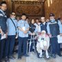 Pemberangkatan Jemaah Haji Lansia menuju hotel transit safari wukuf