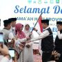 Penyerahan jemaah haji kloter 17 oleh Kakanwil Kemenag Banten Nanang Fatchurahman di Grand El-Hajj Cipondoh